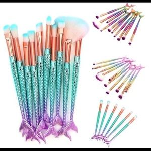 Fishtail Makeup Brush Full Set